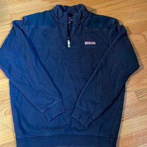 Vineyard Vines Womens Navy Quarter Zip